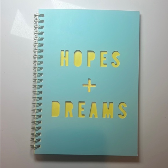 Set of 2 Pastel Pink and Blue Spiral Notebooks - Picture 3 of 13